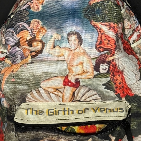 The Girth of Venus Premium Backpack - Arnold Schwarzenegger Artisan School Bag - Picture 4 of 12